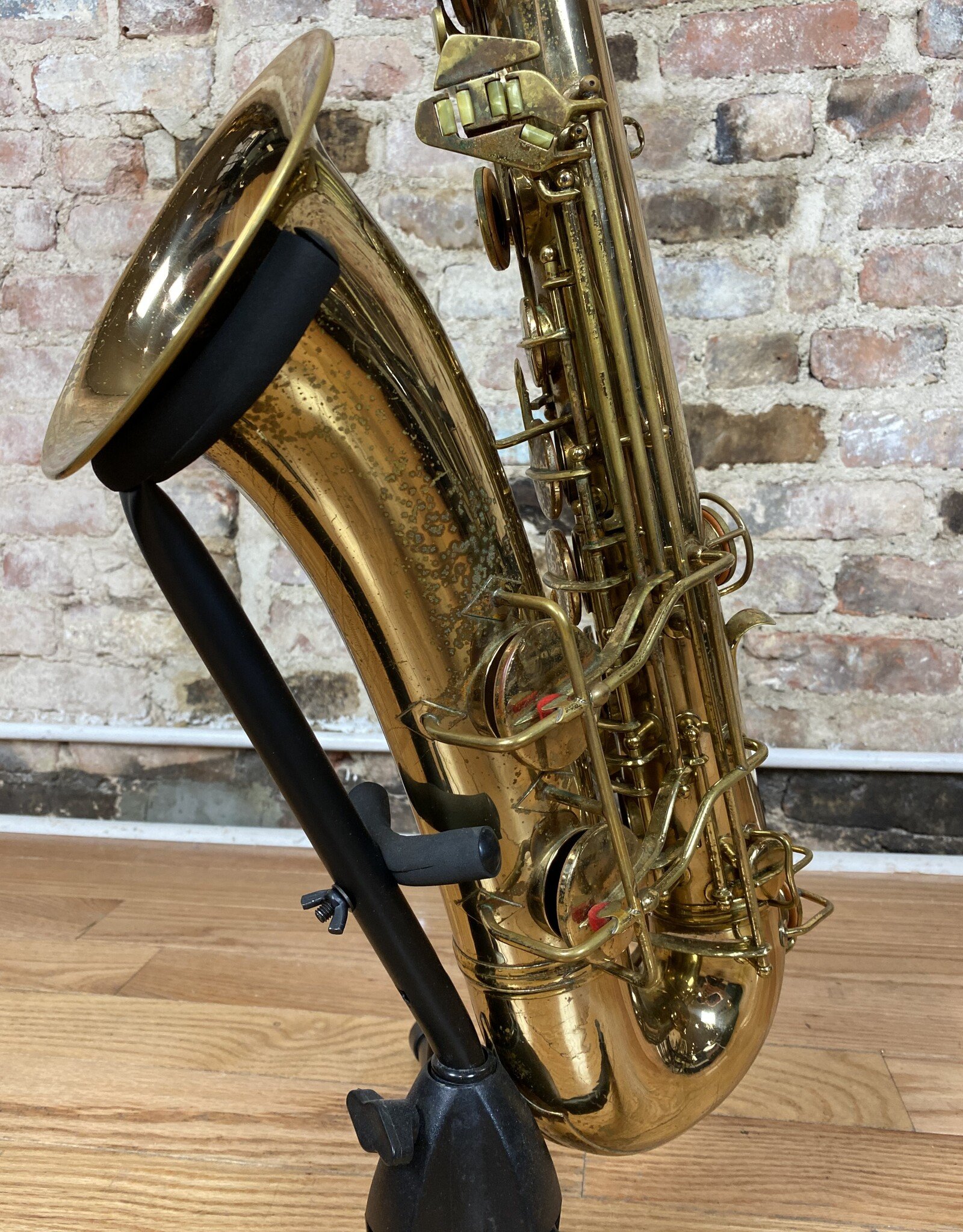 Conn 284xxx 1938 Conn 10M Tenor Saxophone Naked Lady Pre War Rolled Tone Holes Re Lacquered Recently Re Padded