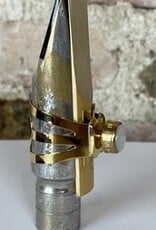 Ishimori Ishimori Wood Stone Gold Plated Tenor - Metal Otto Link (Classic 7) Ligature