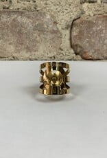 Ishimori Ishimori Wood Stone Gold Plated Tenor - Metal Otto Link (Classic 7) Ligature
