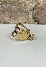 Ishimori Ishimori Wood Stone Gold Plated Tenor - Metal Otto Link (Classic 7) Ligature