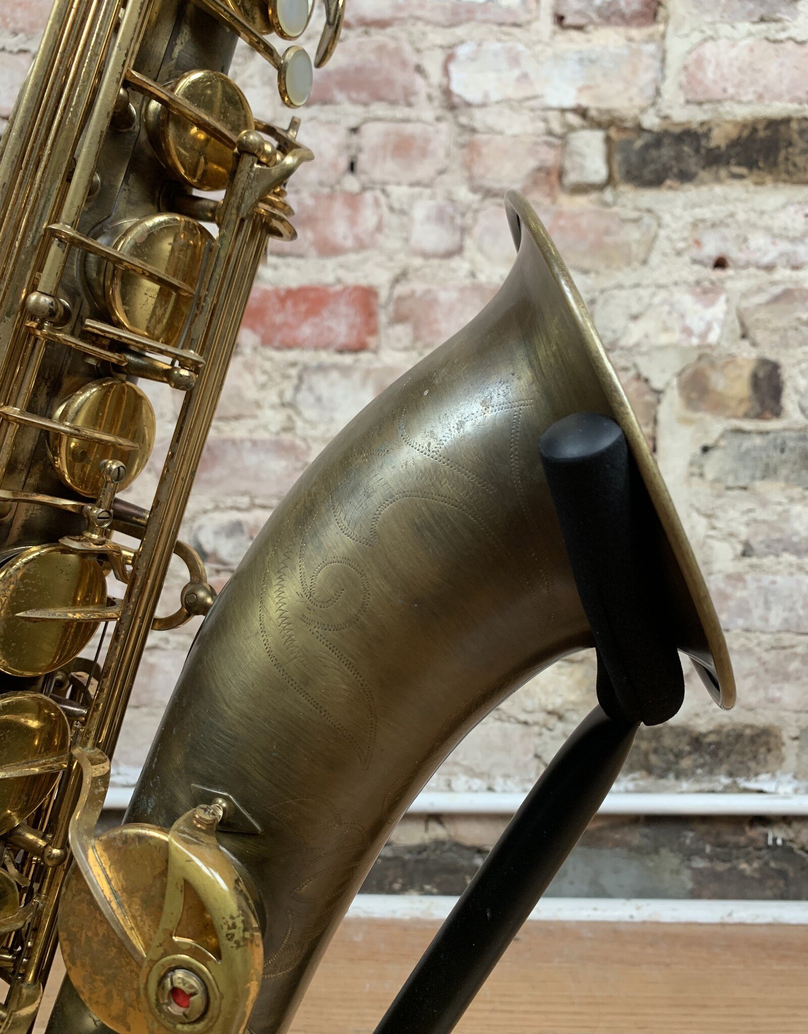 Yamaha YTS-62 Purple Logo Tenor Custom Vintage Scratch Brush Gold Finish