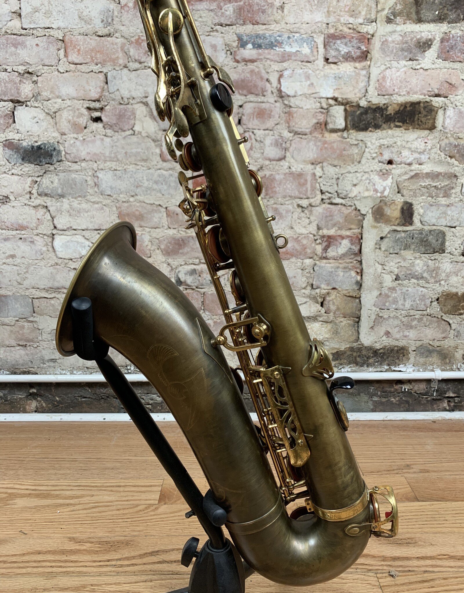 Yamaha YTS-62 Purple Logo Tenor Custom Vintage Scratch Brush Gold Finish