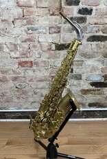 JL Woodwinds Older Model JL Woodwinds Alto Unlacquered with Silver Neck