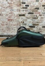JL Woodwinds NEW GREEN COLOR JL Woodwinds “GUARDIAN” Forged Carbon Fiber Tenor Saxophone Case!