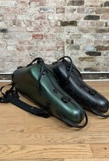 JL Woodwinds NEW GREEN COLOR JL Woodwinds “GUARDIAN” Forged Carbon Fiber Tenor Saxophone Case!