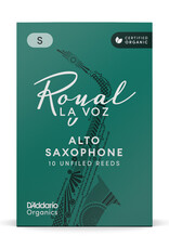 D'Addario Royal La Voz Organic Alto Saxophone Reeds