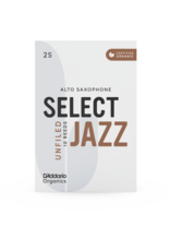 D'Addario NEW D'Addario Organics Select Jazz Unfiled Alto Reeds Box of 10
