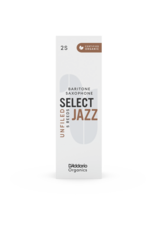 D'Addario NEW D'Addario Organic Select Jazz Unfiled Baritone Saxophone Reeds