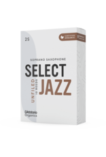 D'Addario NEW D'Addario Organic Select Jazz Soprano Saxophone Reeds