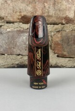 Ted Klum Pre Owned Ted Klum NY Model 7 Red Marbled Alto Mouthpiece