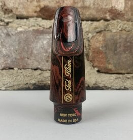 Ted Klum Pre Owned Ted Klum NY Model 7 Red Marbled Alto Mouthpiece