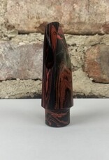 Ted Klum Pre Owned Ted Klum NY Model 7 Red Marbled Alto Mouthpiece