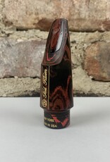 Ted Klum Pre Owned Ted Klum NY Model 7 Red Marbled Alto Mouthpiece