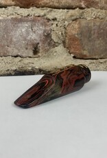 Ted Klum Pre Owned Ted Klum NY Model 7 Red Marbled Alto Mouthpiece