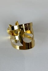 Ishimori Ishimori Wood Stone Classic #7 Ligature for Tenor Saxophone