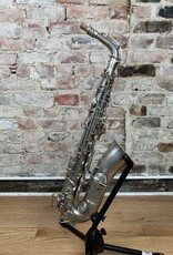 Conn AS IS 143xxx 1924 Conn New Wonder II Alto Silver Plate AS IS