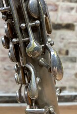 Conn AS IS 143xxx 1924 Conn New Wonder II Alto Silver Plate AS IS