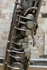 Conn AS IS 143xxx 1924 Conn New Wonder II Alto Silver Plate AS IS