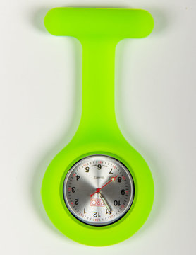 PRO Lime Green Lapel Watch