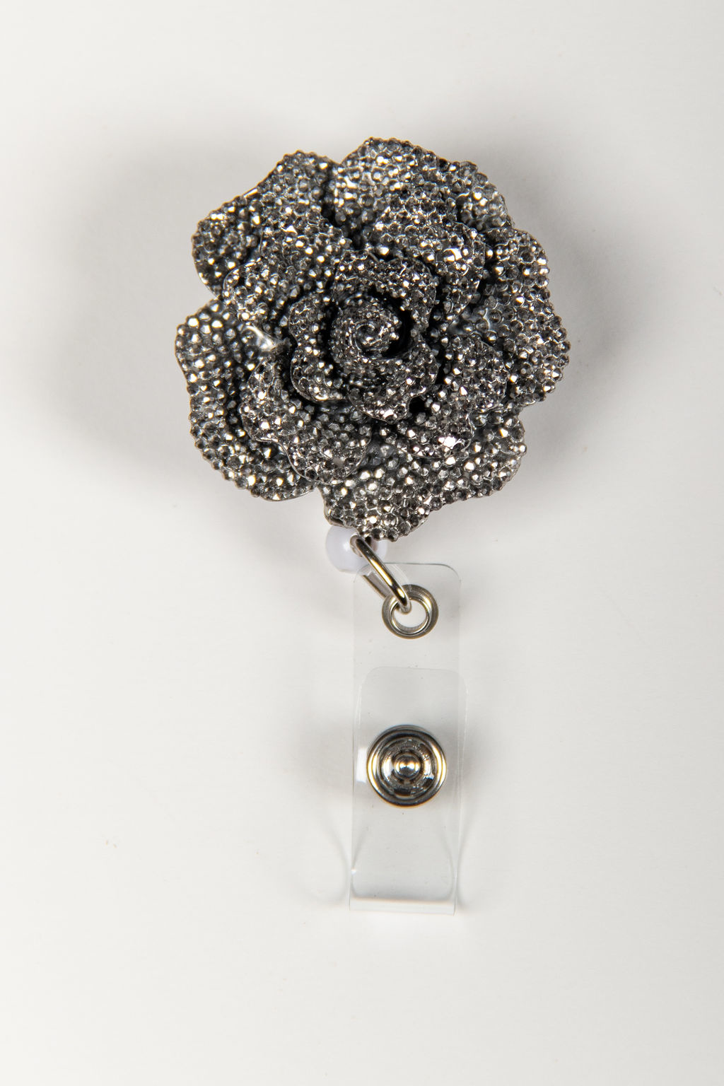 Silver Rose Badge Reels