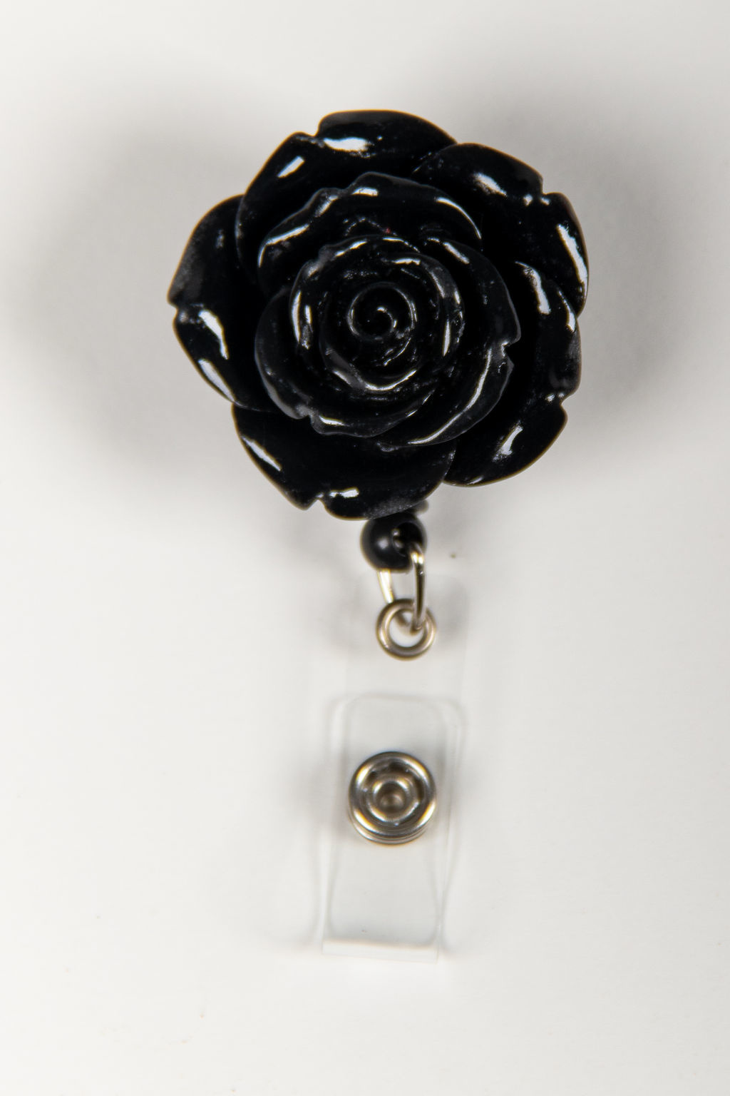 Black Rose Badge Reels