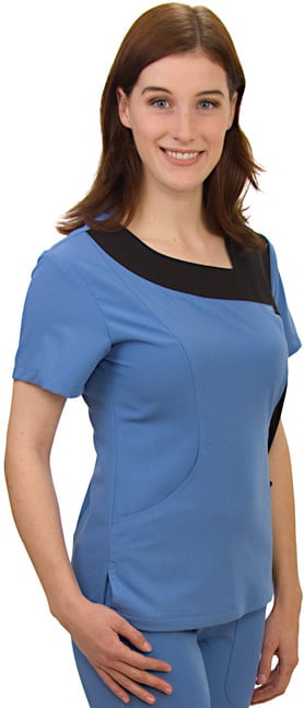 Royal Blue Excel Contrast Women's Top 619