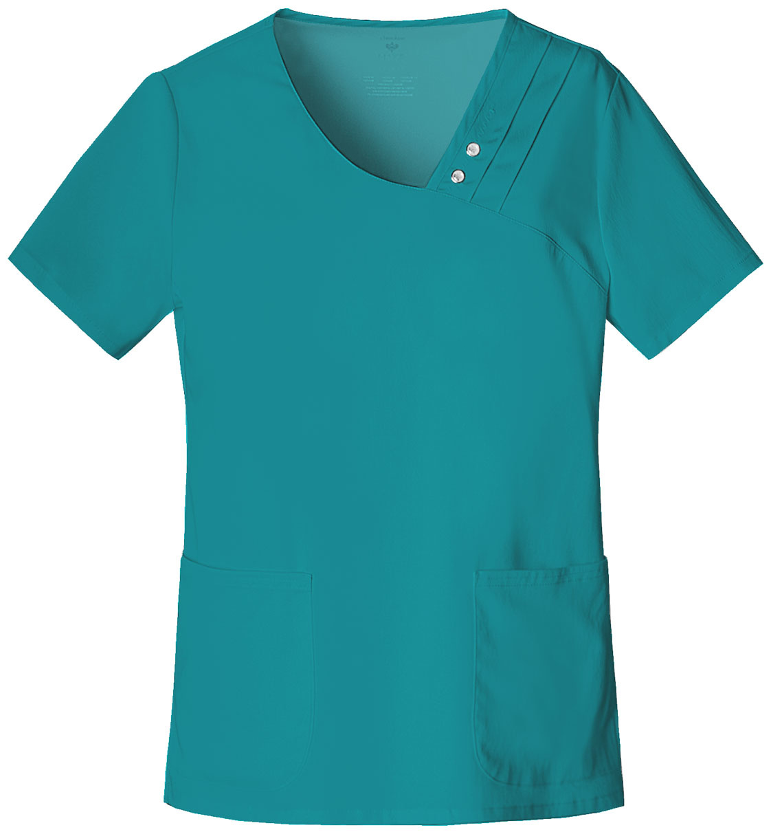 CHEROKEE Teal Crossover V-Neck Top 1999