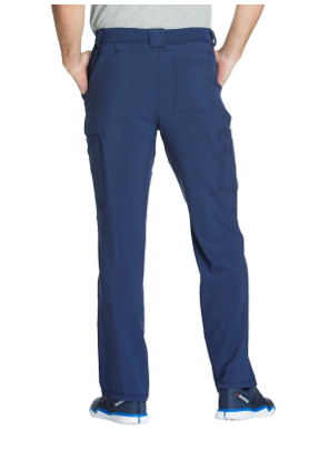 CHEROKEE Navy Blue Men's Fly Front Pants CK200A