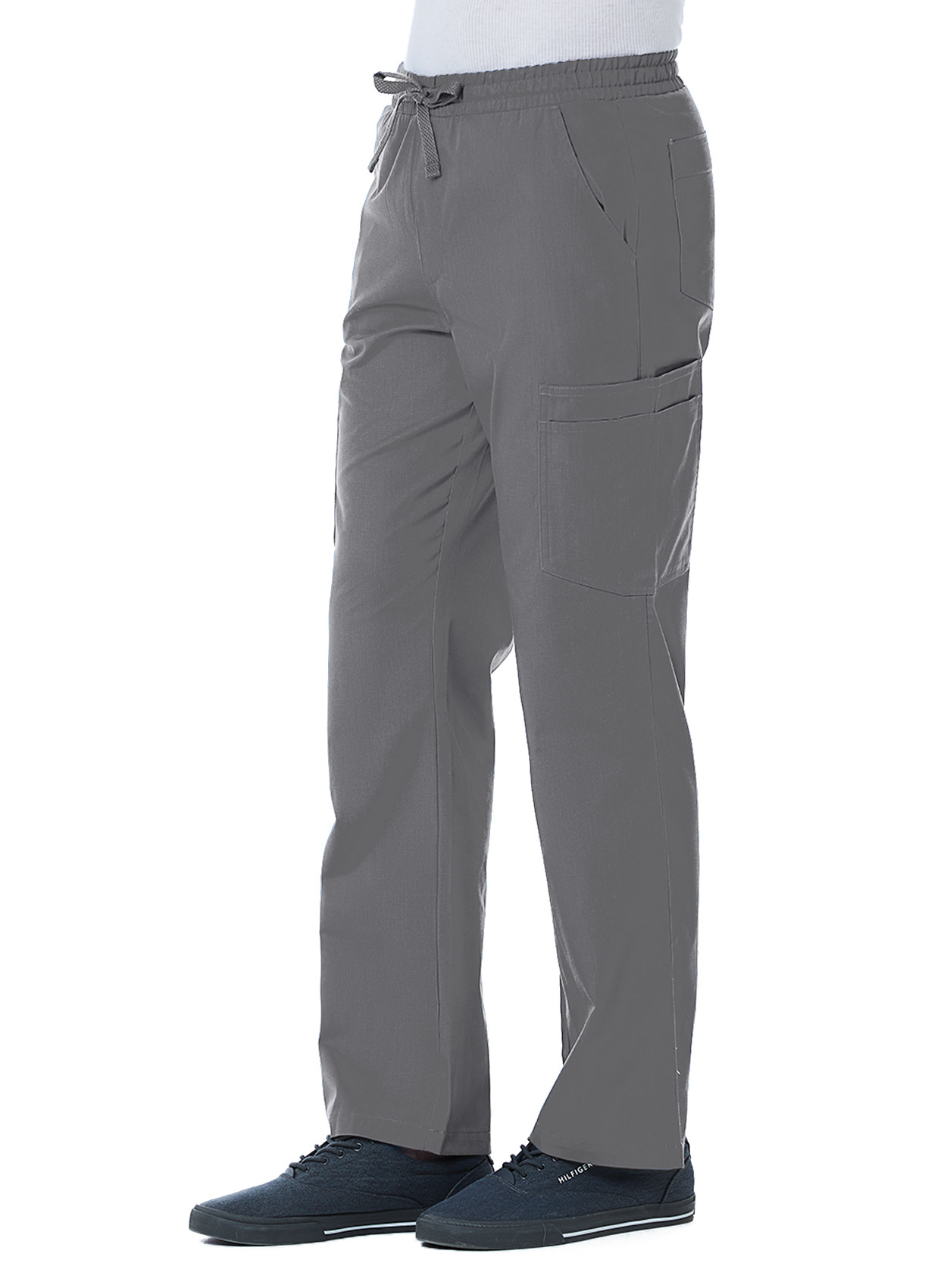 RED PANDA Pewter Grey Men's Cargo Pants 8206T