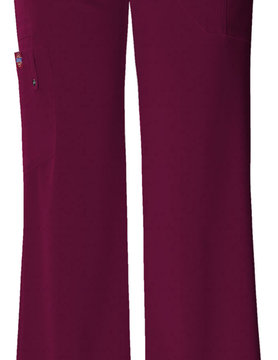 DICKIES Dickies Wine Midrise Drawstring Women's Cargo Scrub Pants 82011