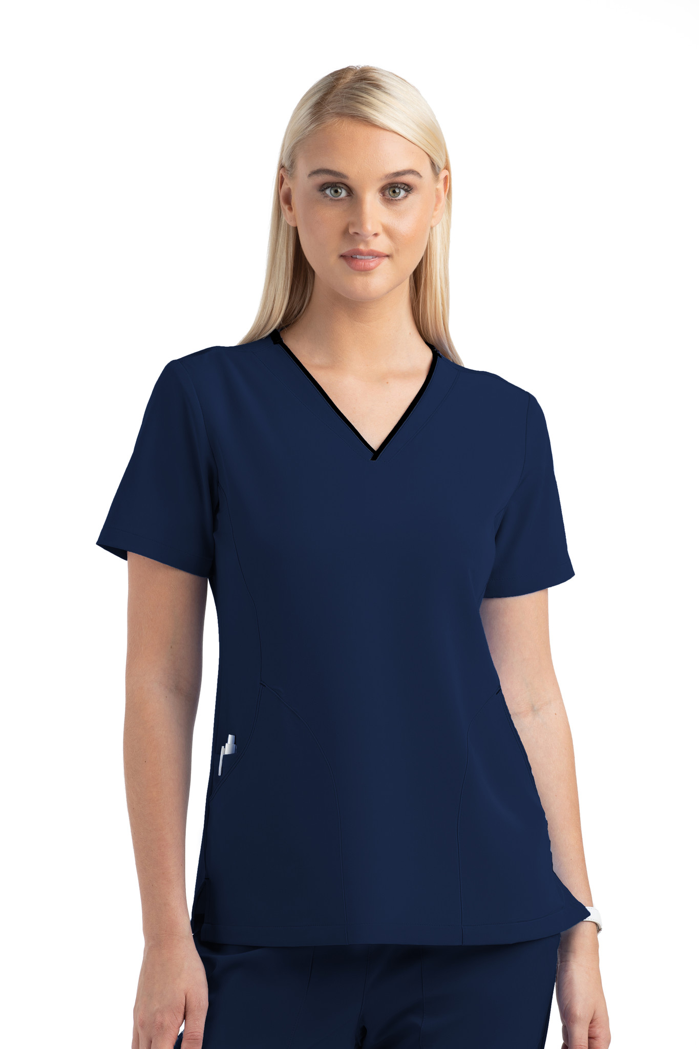 MATRIX IMPULSE Navy Blue Matrix Impulse Women's Tops 4510