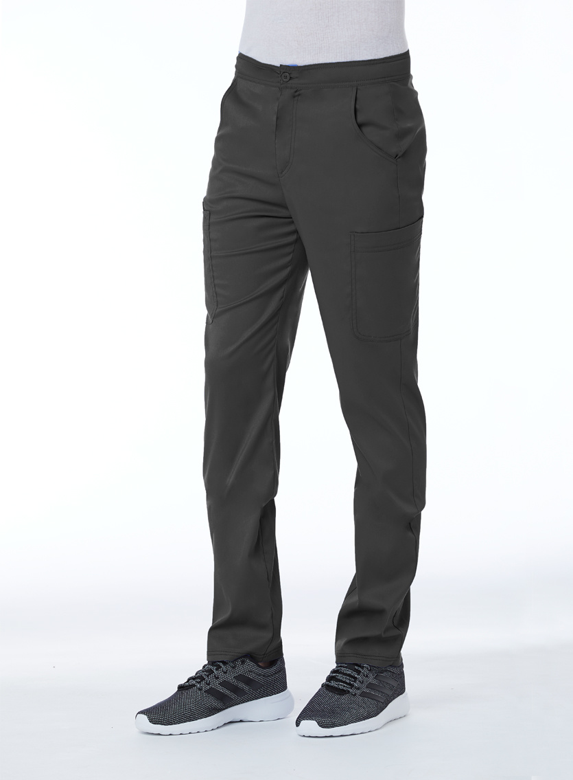 Matrix Men's Pewter Grey Men's Half Elastic Waistband Cargo Pant 8502