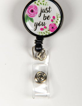 Nurse Badge Reel, Nursing Badge Clip, Wipeable, Medical Badge Holder,  Heart, EKG, Stethoscope, Floral -  Canada