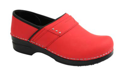 SANITA Sanita Prof Penelope Red Shoes