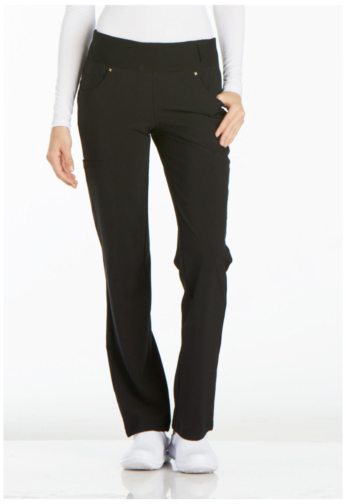 CHEROKEE Pull-on Pants Black CK002T-BLK-XL
