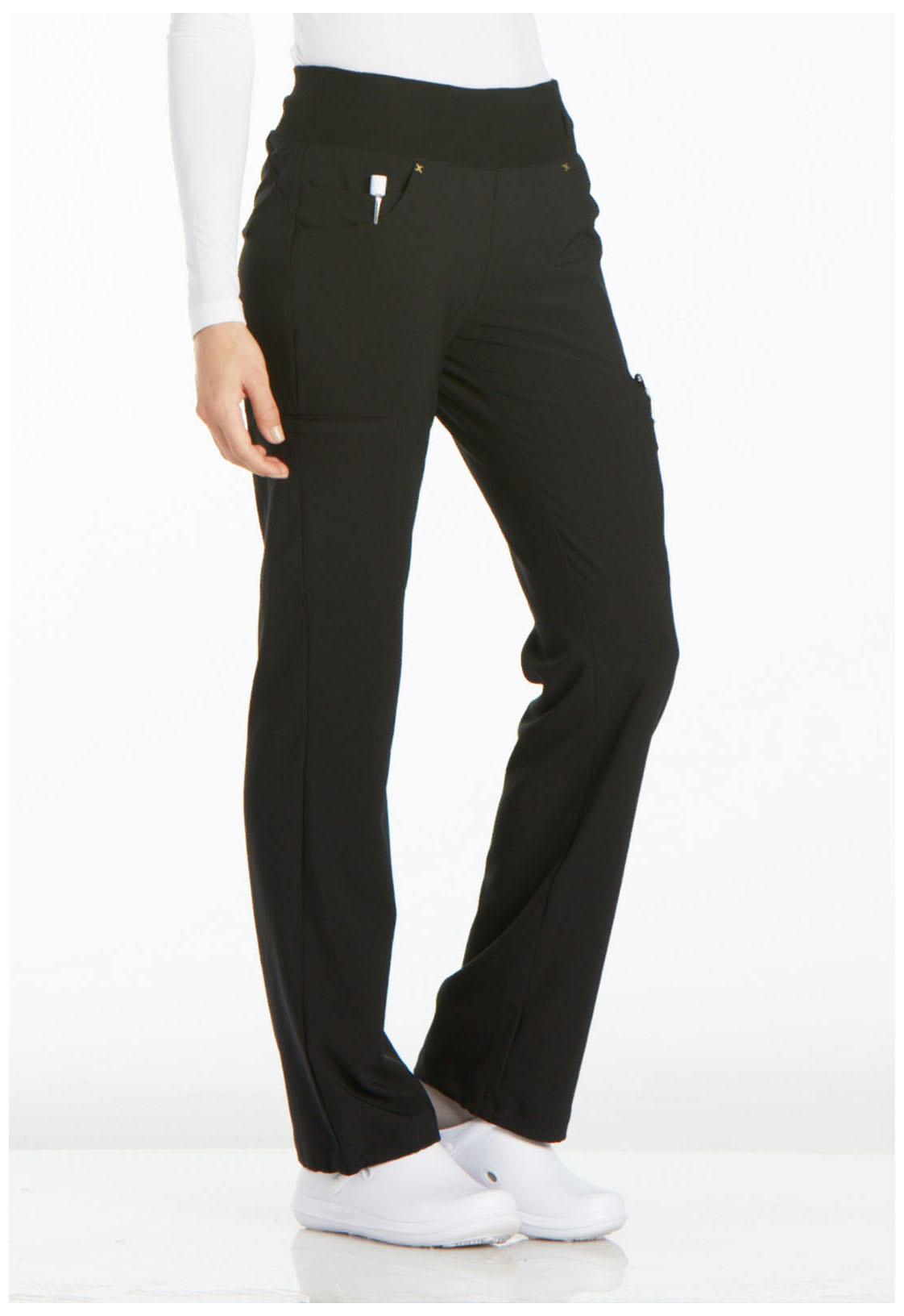 CHEROKEE Pull-on Pants Black CK002T-BLK-XL