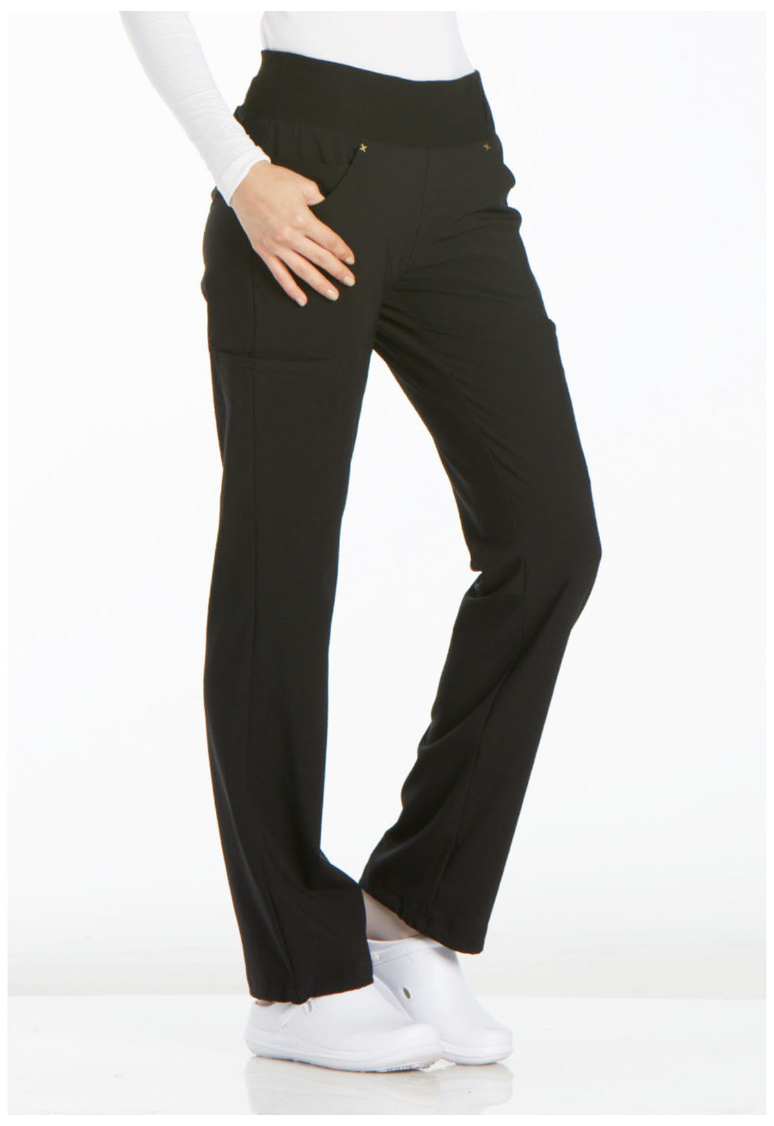CHEROKEE Pull-on Pants Black CK002T-BLK-XL