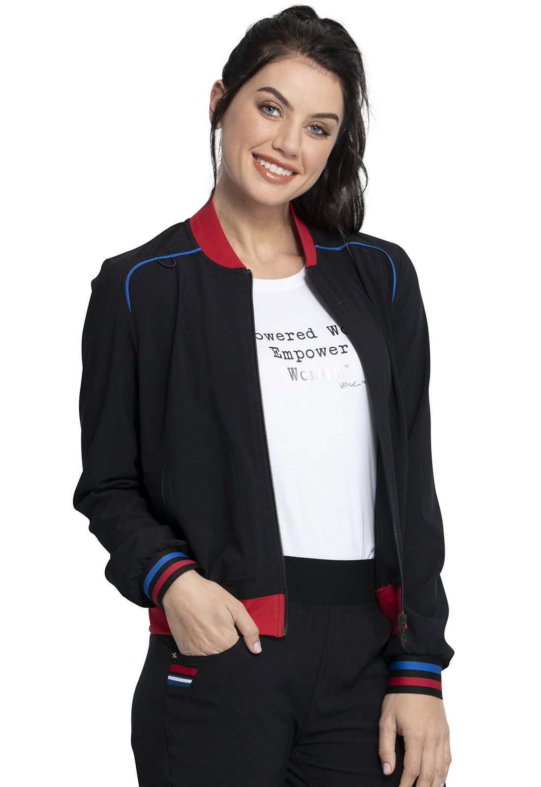 CHEROKEE Bomber Jacket Black CKK385