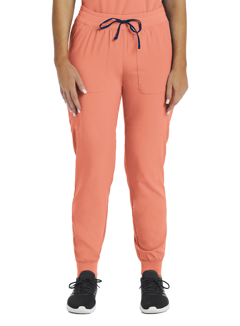 MATRIX IMPULSE Salmon Yoga Waistband Women's Jogger Pants 8520