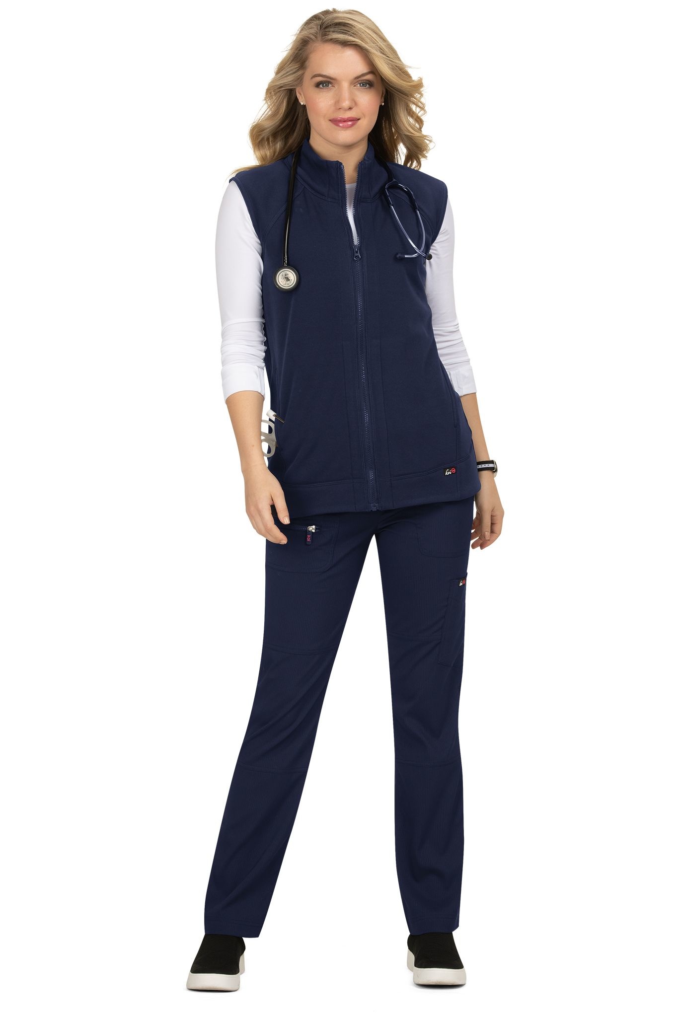 Koi Lite Navy Koi Lite Fearless Women's Vest 454-012