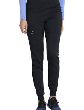 Black Pure Yoga 7-Pocket Tall Women's Scrub Pants 7338T - The Nursing Store  Inc.