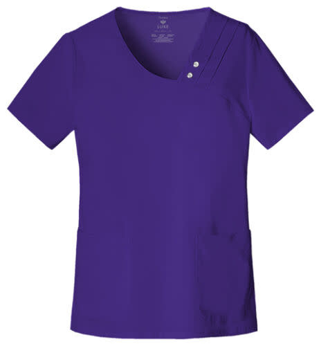 CHEROKEE Grape Crossover V-Neck Top 1999