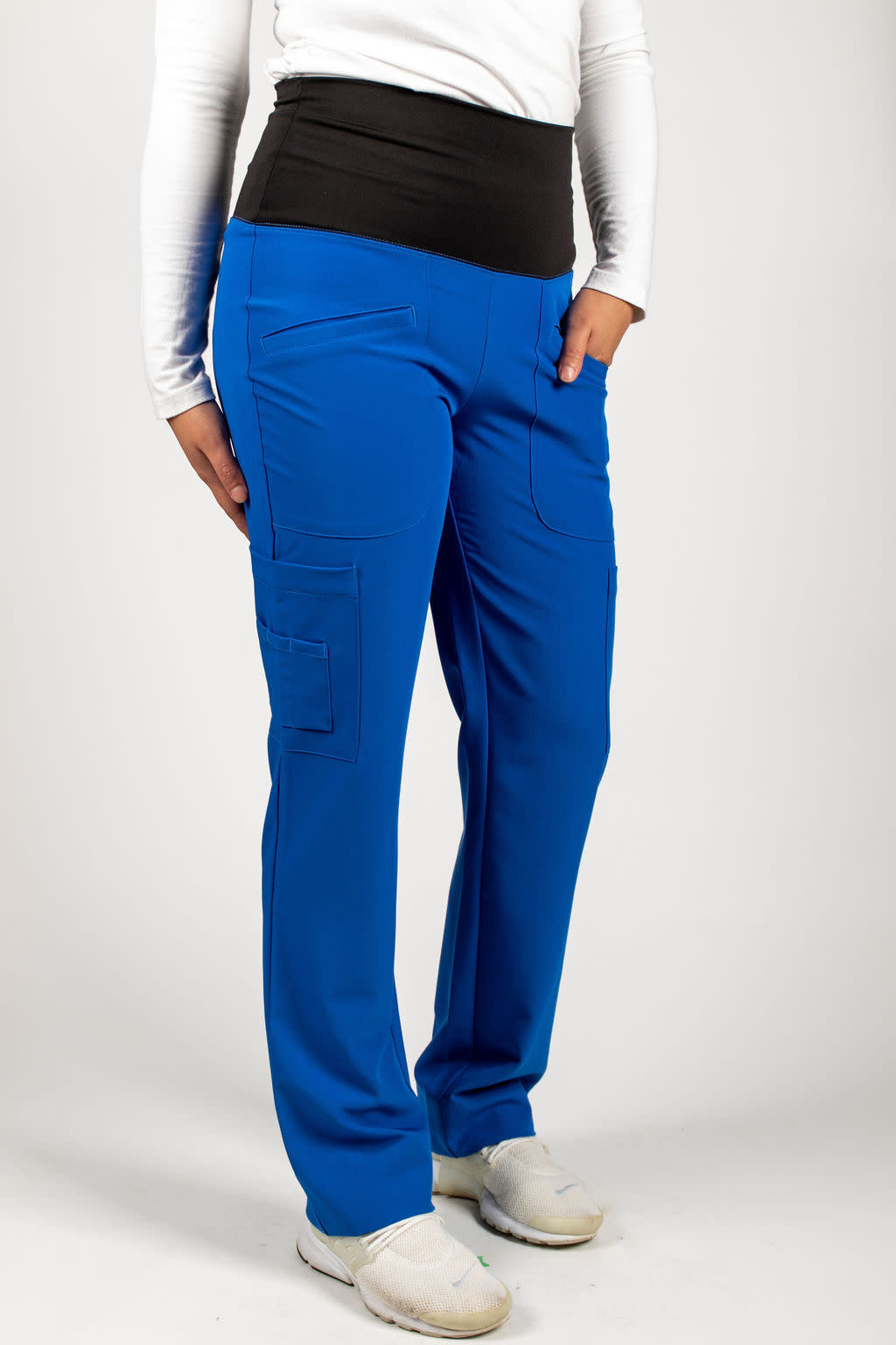 Royal Blue Women's Yoga Waistband Pants 985