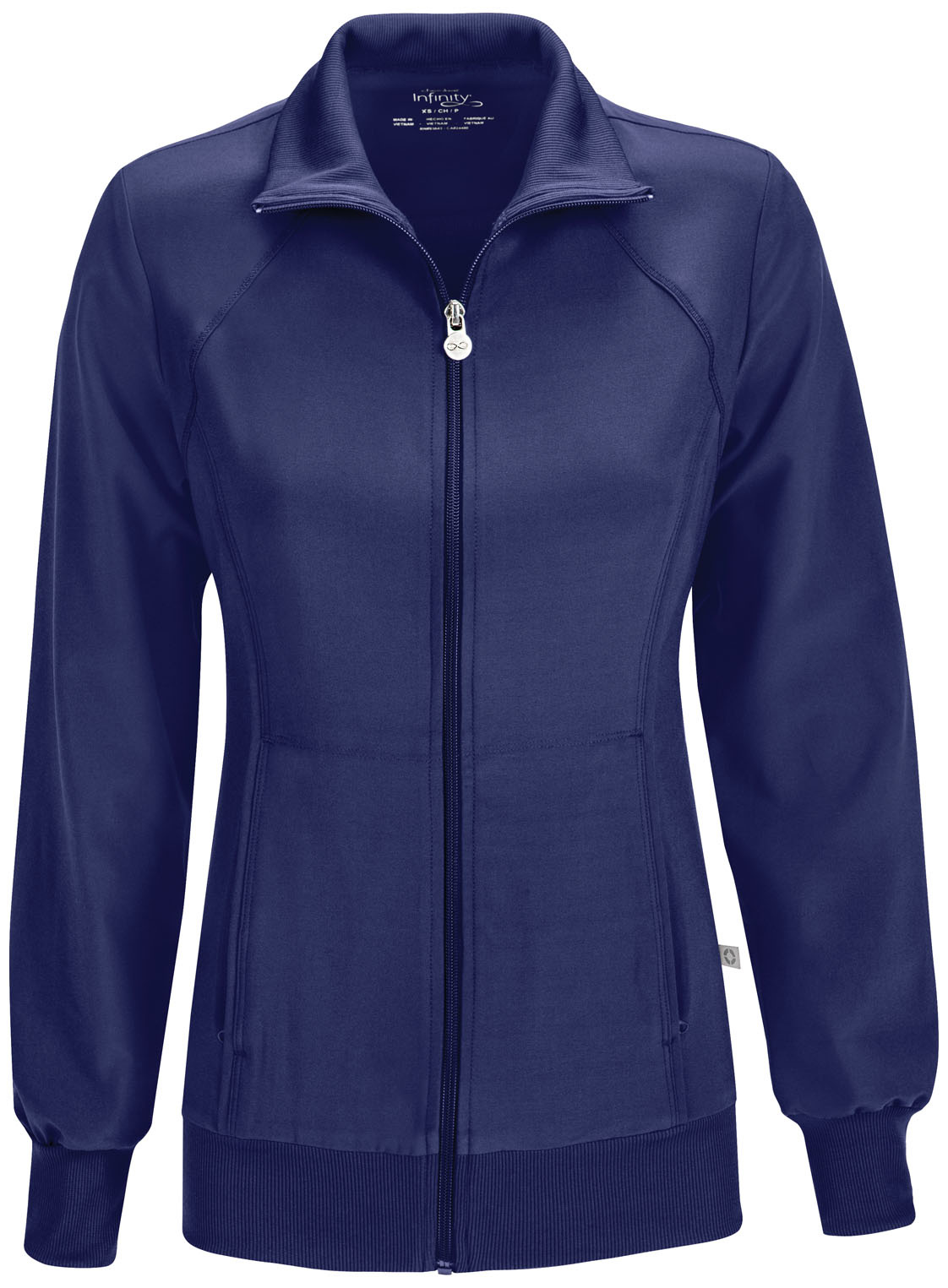 CHEROKEE Navy Blue Cherokee Women's Warm Up Jacket 2391A