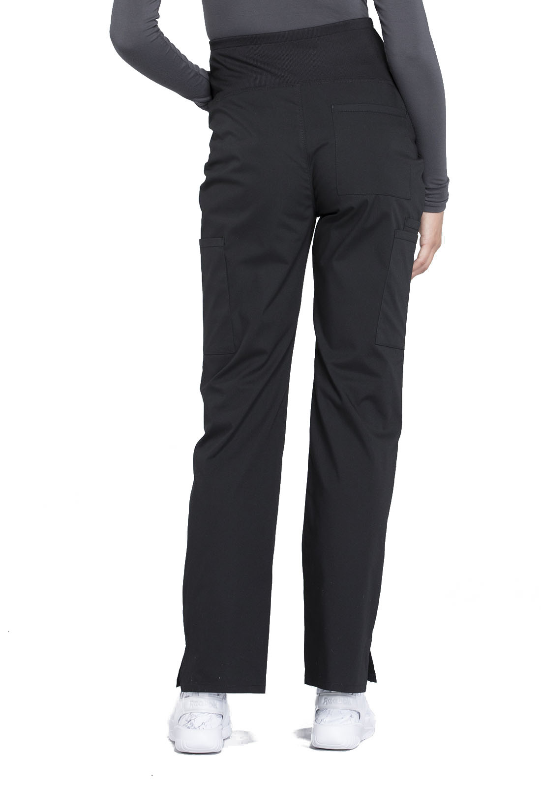 CHEROKEE WORKWEAR Black Maternity Pants 4208