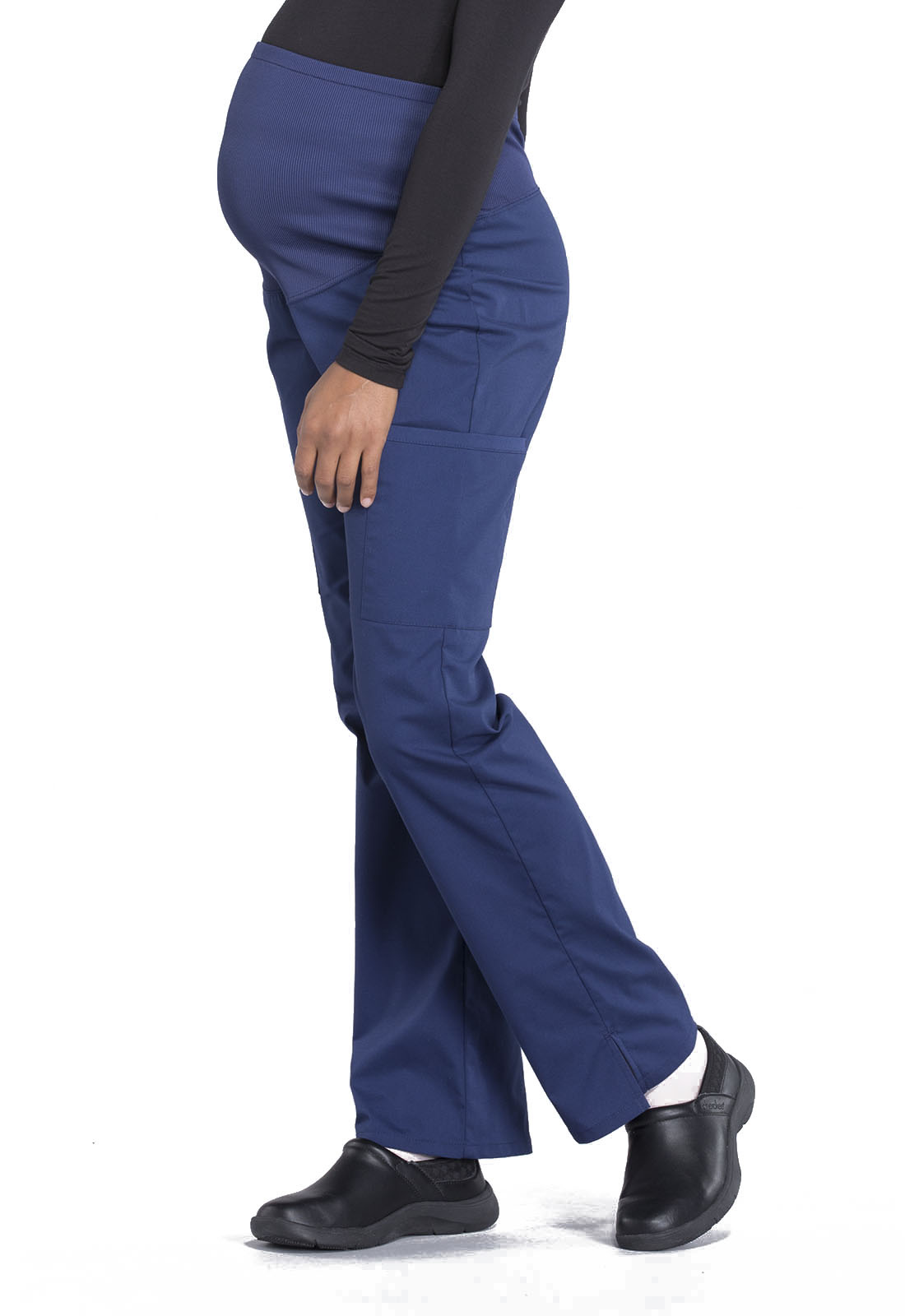 CHEROKEE WORKWEAR Navy Blue Maternity Pants 4208