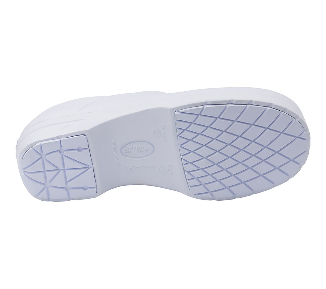 ANYWEAR White Anywear Guardian Angel Nursing Shoes WHT