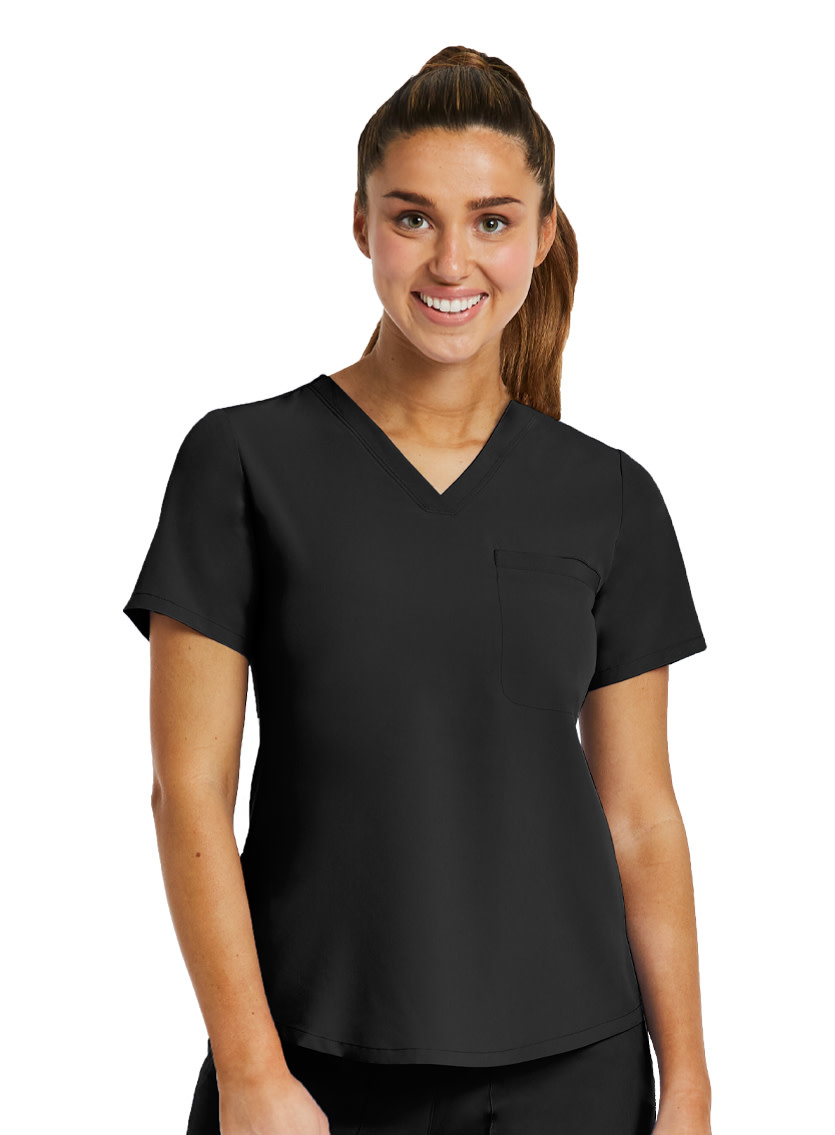 MATRIX IMPULSE Black Matrix Impulse Women Tucked-In Top 4530