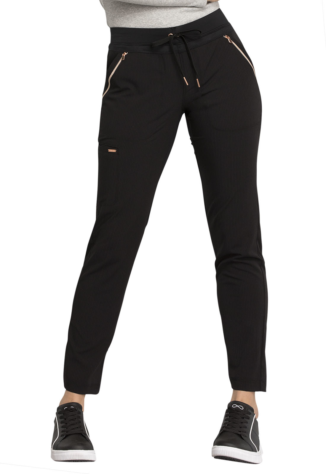 CHEROKEE Drawstring Pants Black CK055 Tall