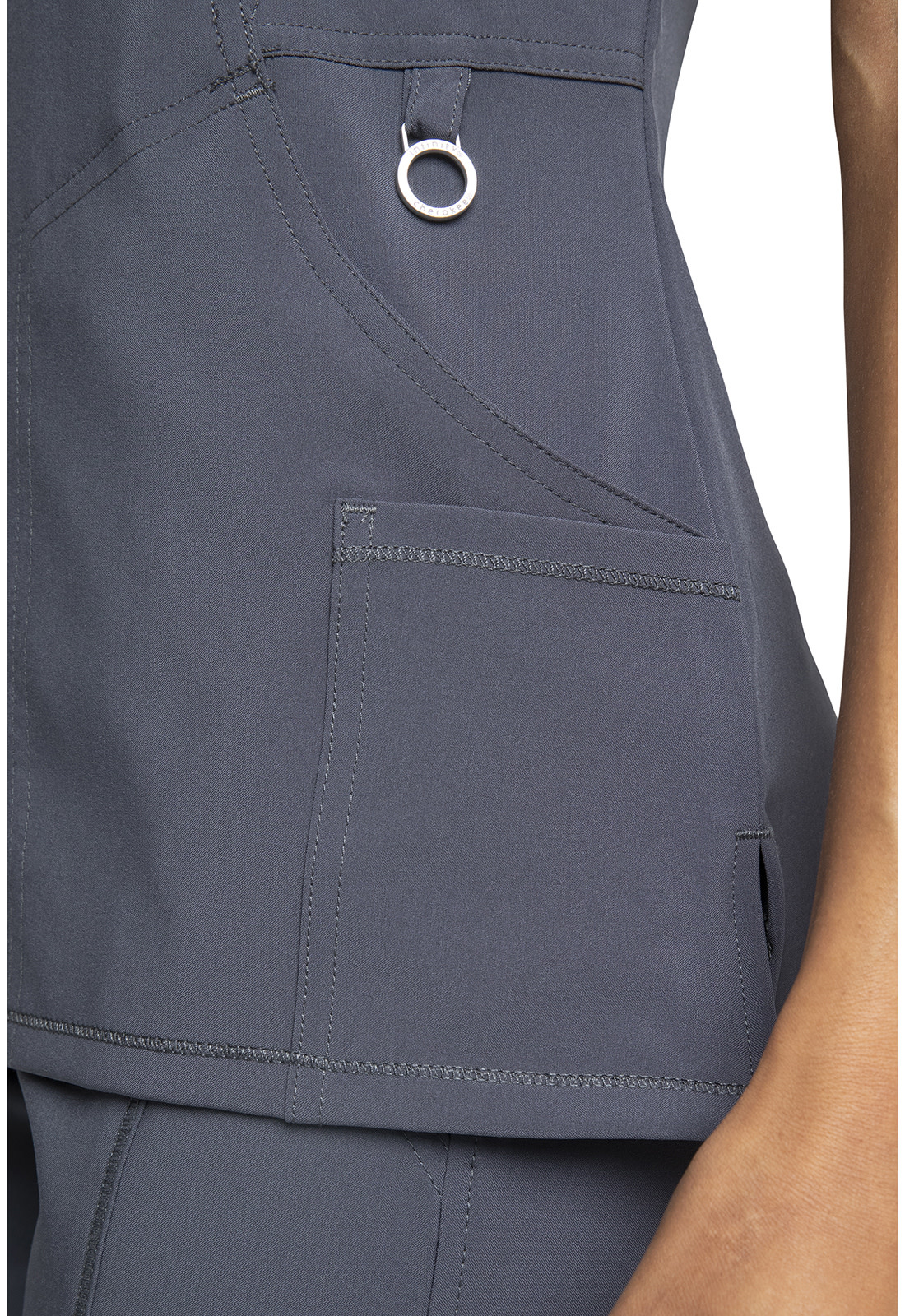 Cherokee Infinity - Mock Wrap Scrub Top – Lasalle Uniform